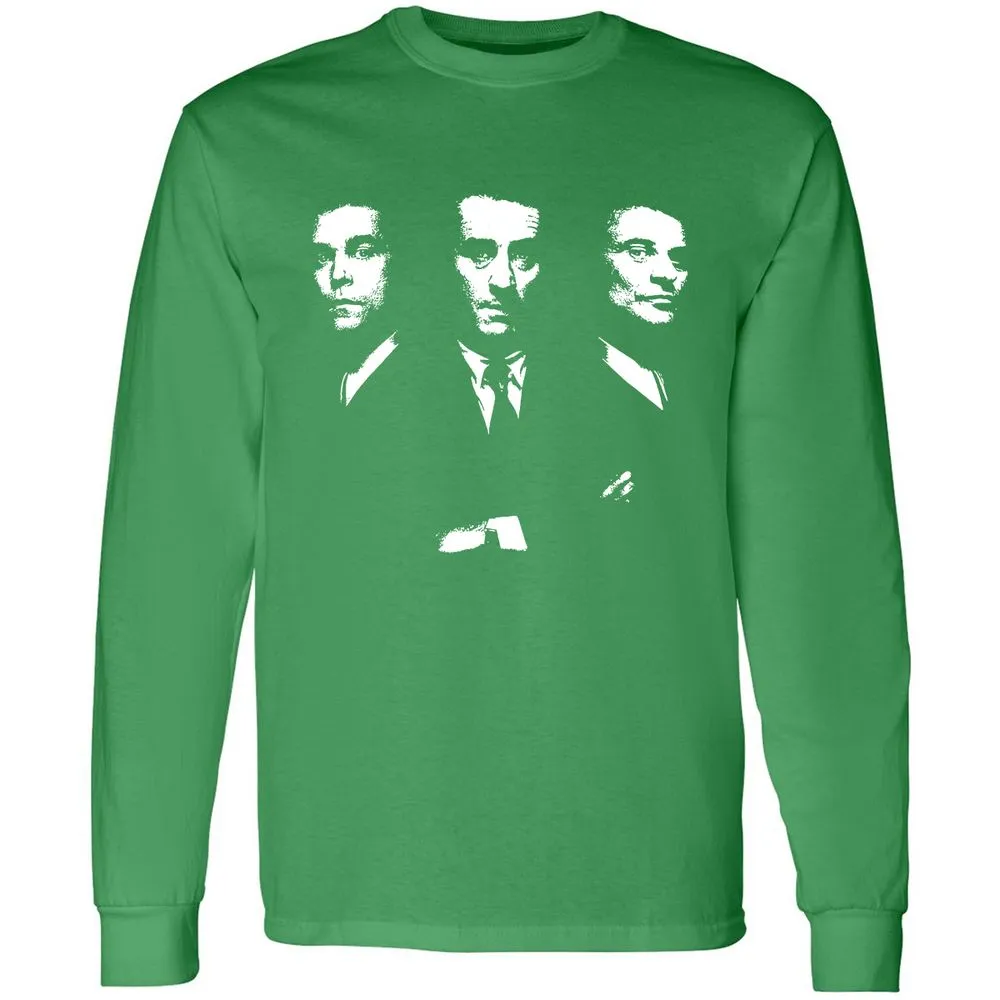 Long Sleeve T-Shirt - 689XYGLW - Irish Green - 10