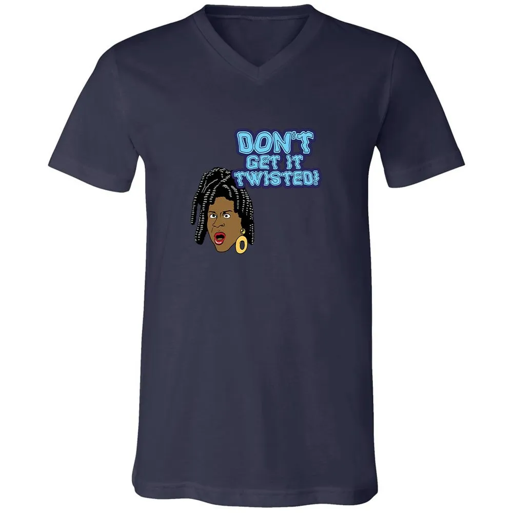 Unisex V-Neck T-Shirt - VMEH94UD - Navy - 9