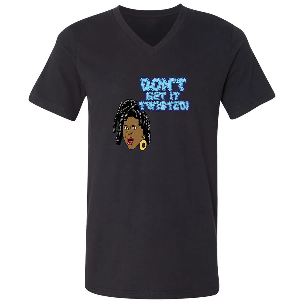 Unisex V-Neck T-Shirt - VMEH94UD - Black - 16