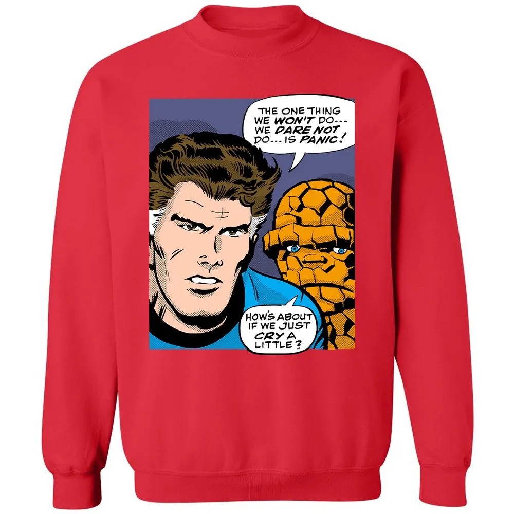 Classic Unisex Sweatshirt - CWPWJZ3Z - Red - 5
