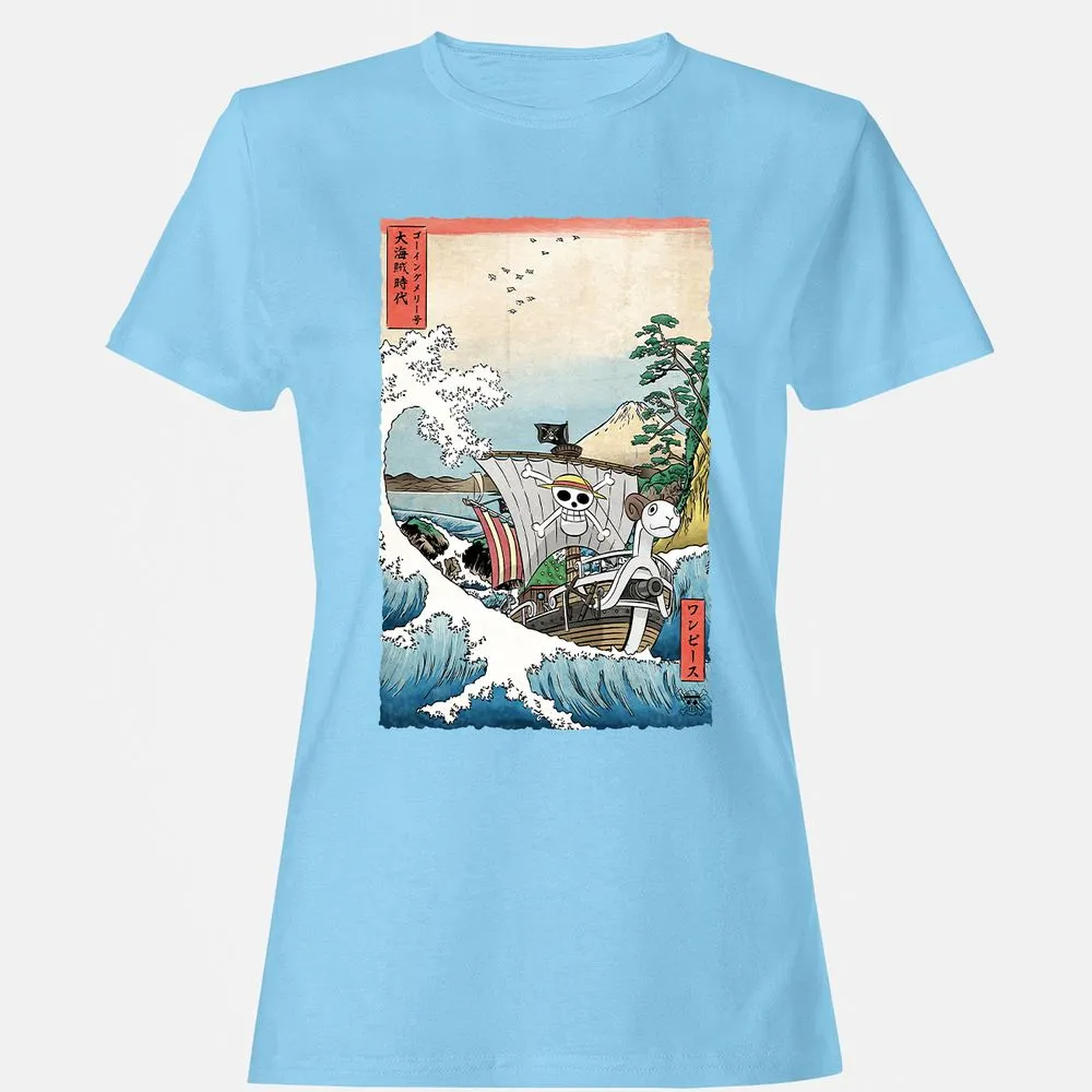 Women's T-Shirt - Y5CQGSWT - Light Blue - 8