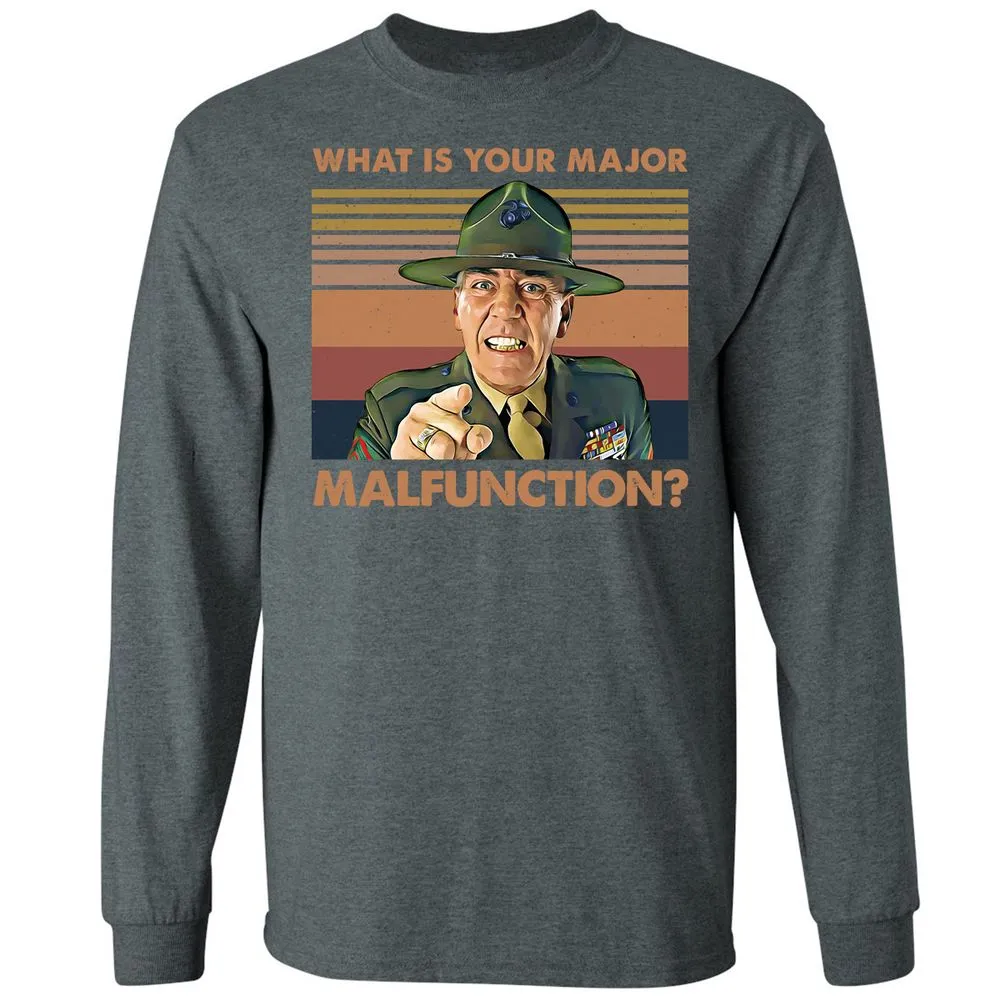 Long Sleeve T-Shirt - XVY23QBU - Dark Heather - 15