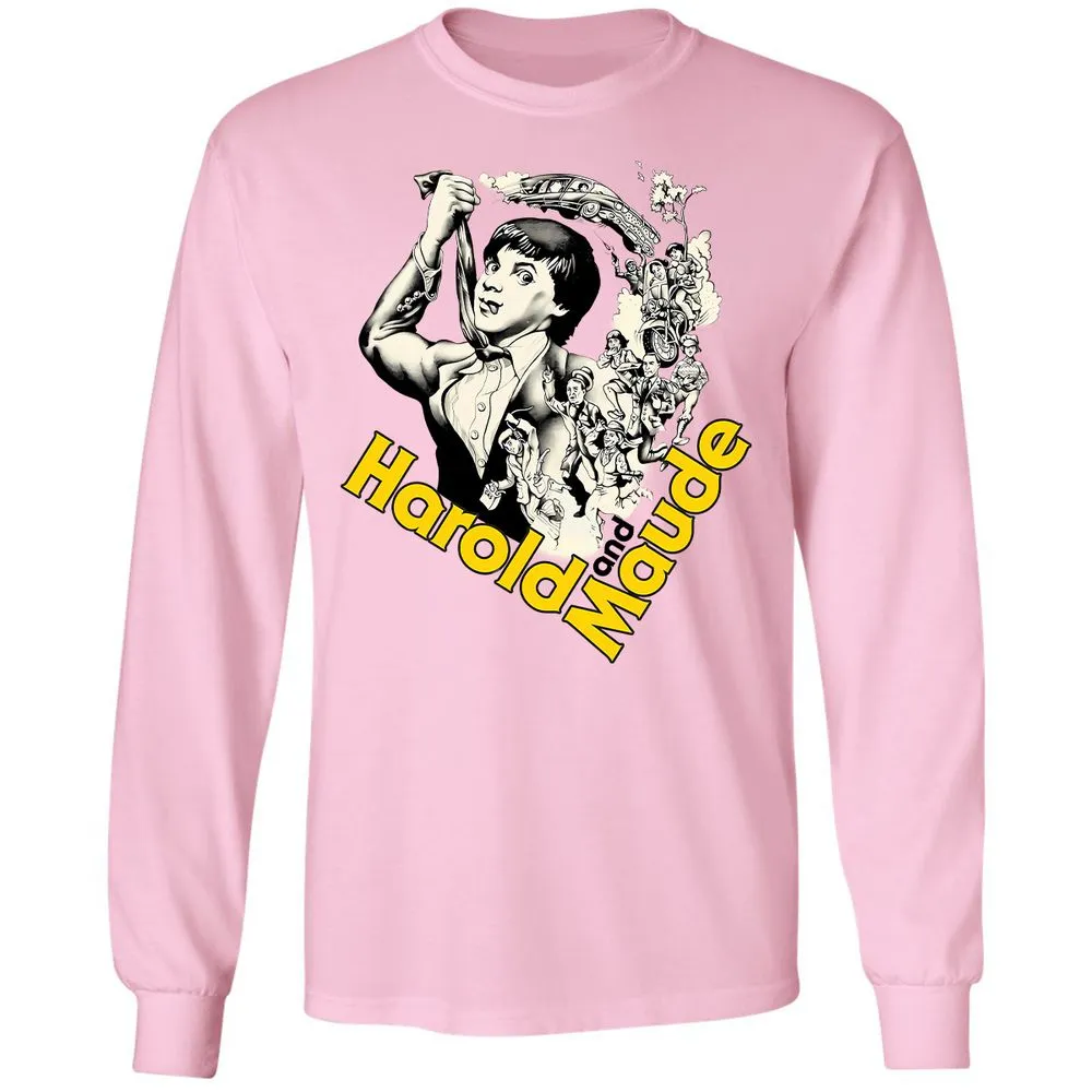 Long Sleeve T-Shirt - DKXUBLL4 - Light Pink - 3