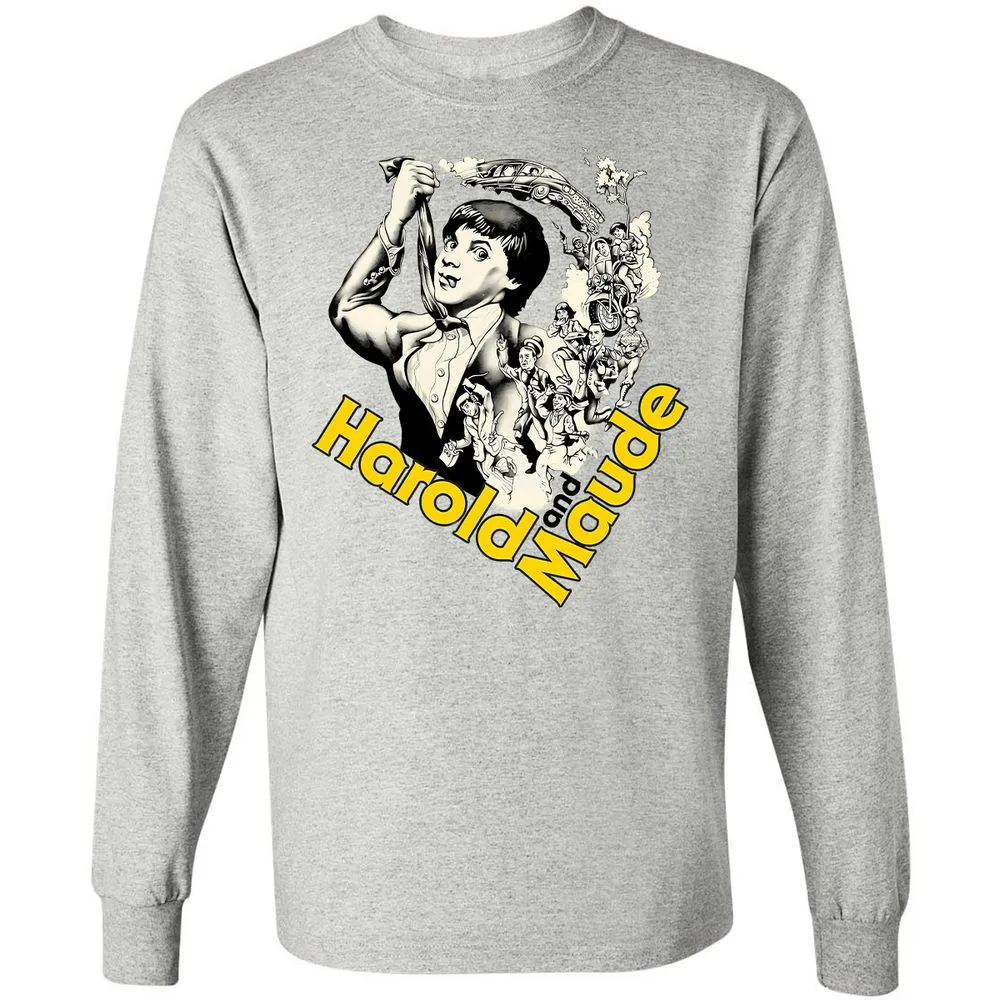 Long Sleeve T-Shirt - DKXUBLL4 - Ash - 5