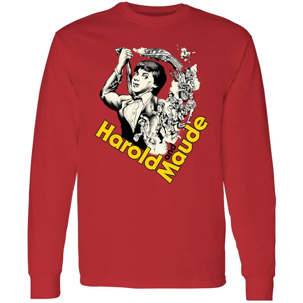 Long Sleeve T-Shirt - DKXUBLL4 - Red - 14