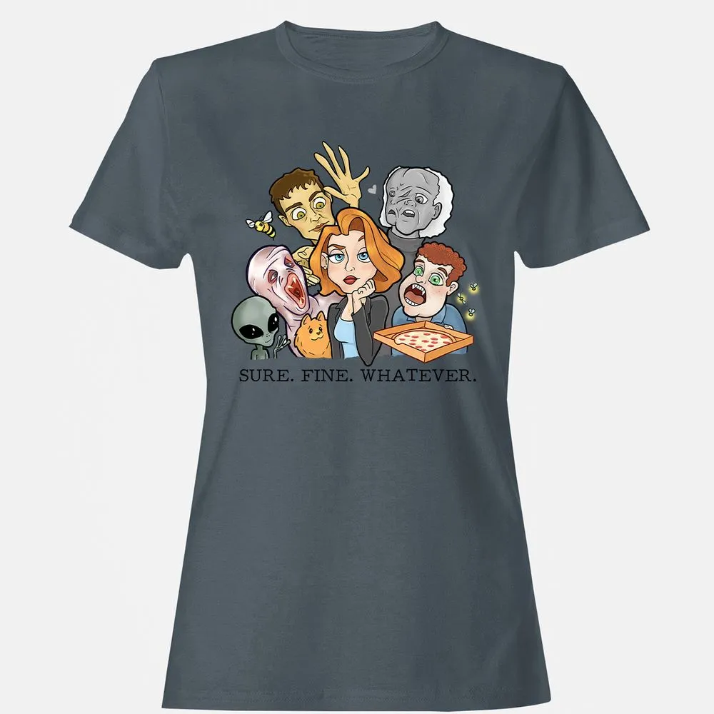 Women's T-Shirt - 7UD5J5P8 - Charcoal - 3
