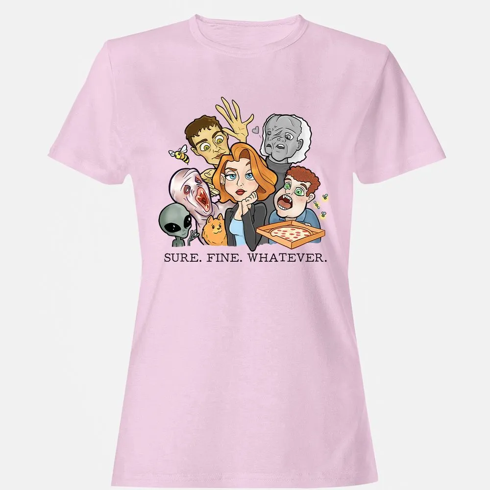 Women's T-Shirt - 7UD5J5P8 - Light Pink - 9