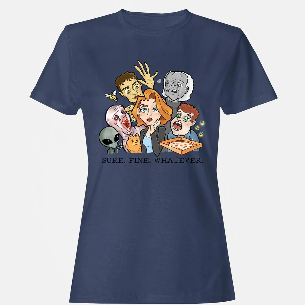 Women's T-Shirt - 7UD5J5P8 - Navy - 10