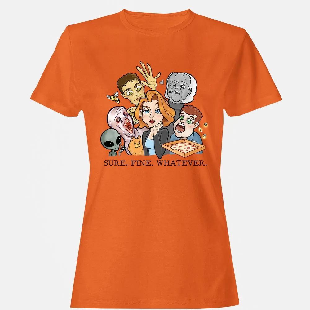 Women's T-Shirt - 7UD5J5P8 - Orange - 11