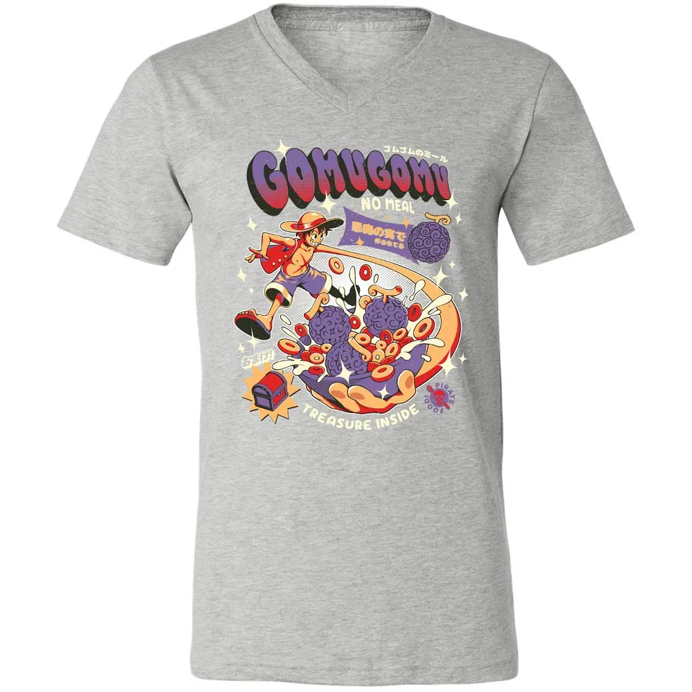 Unisex V-Neck T-Shirt - J5B5RUSE - Athletic Heather - 7
