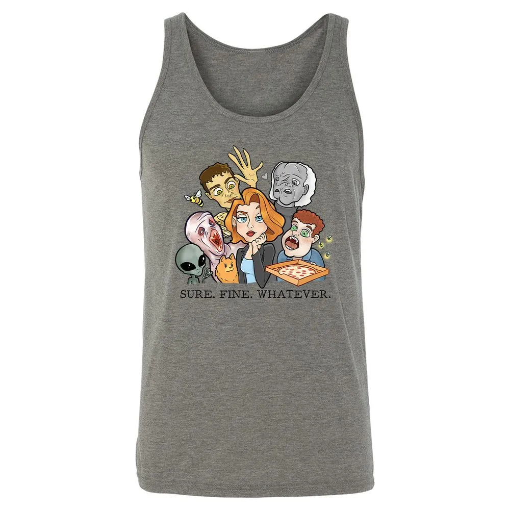 Unisex Jersey Tank - 91FVYHKU - Grey Triblend - 2