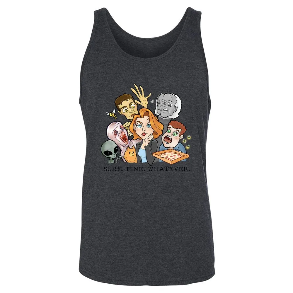 Unisex Jersey Tank - 91FVYHKU - Dark Grey Heather - 6