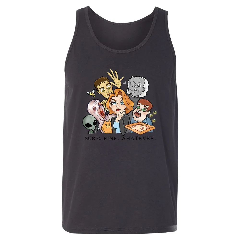 Unisex Jersey Tank - 91FVYHKU - Dark Grey - 7
