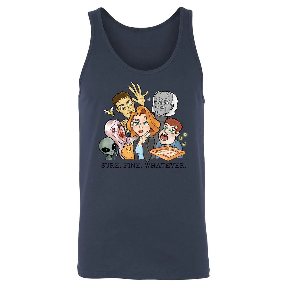 Unisex Jersey Tank - 91FVYHKU - Navy - 8