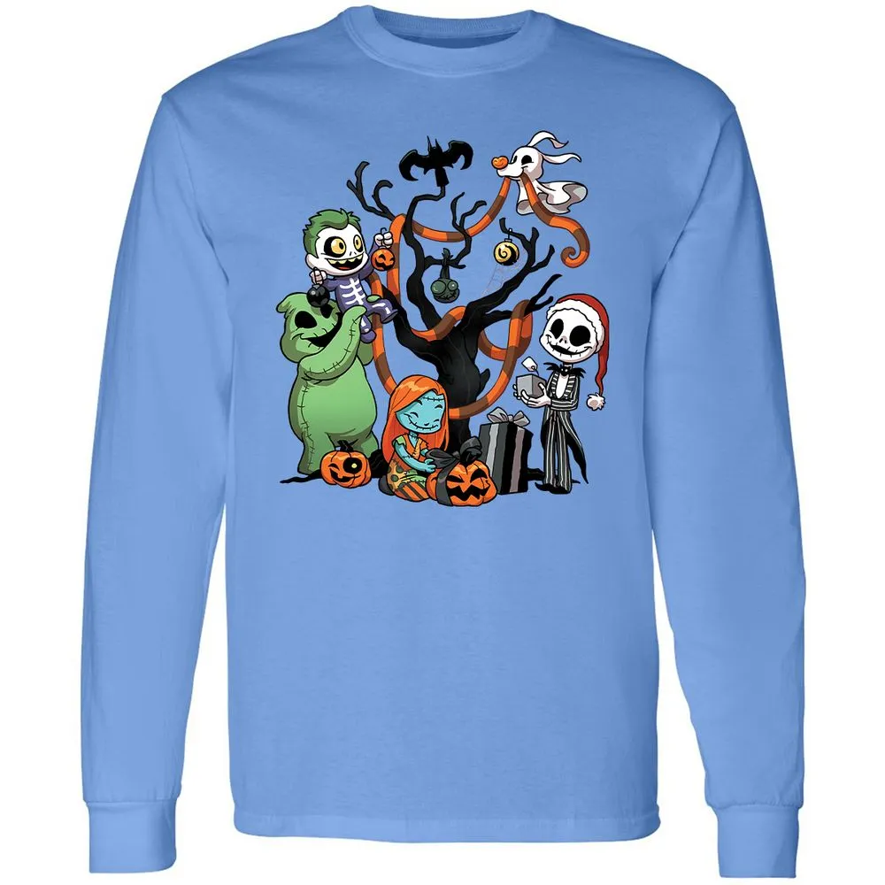 Long Sleeve T-Shirt - UYBMAYVA - Carolina Blue - 2