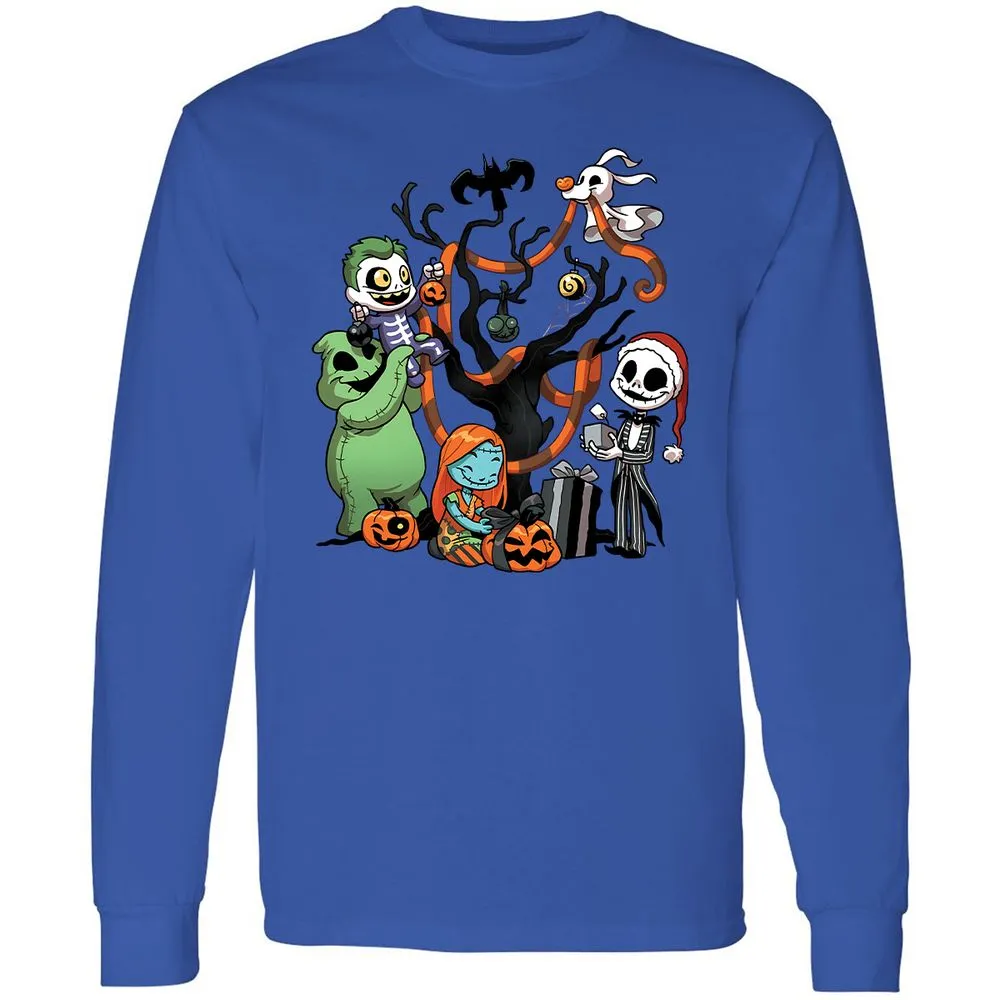 Long Sleeve T-Shirt - UYBMAYVA - Royal - 4