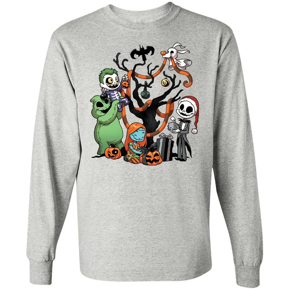 Long Sleeve T-Shirt - UYBMAYVA - Ash - 5