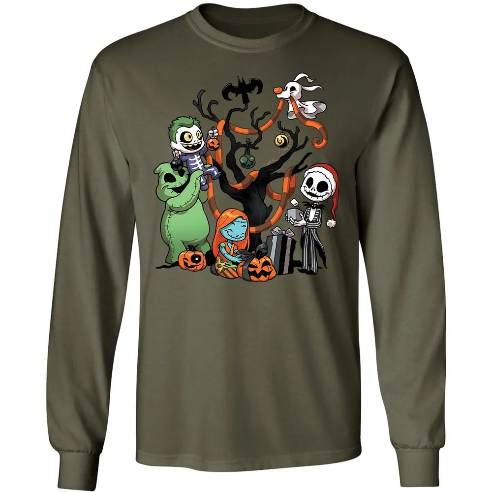 Long Sleeve T-Shirt - UYBMAYVA - Military Green - 7