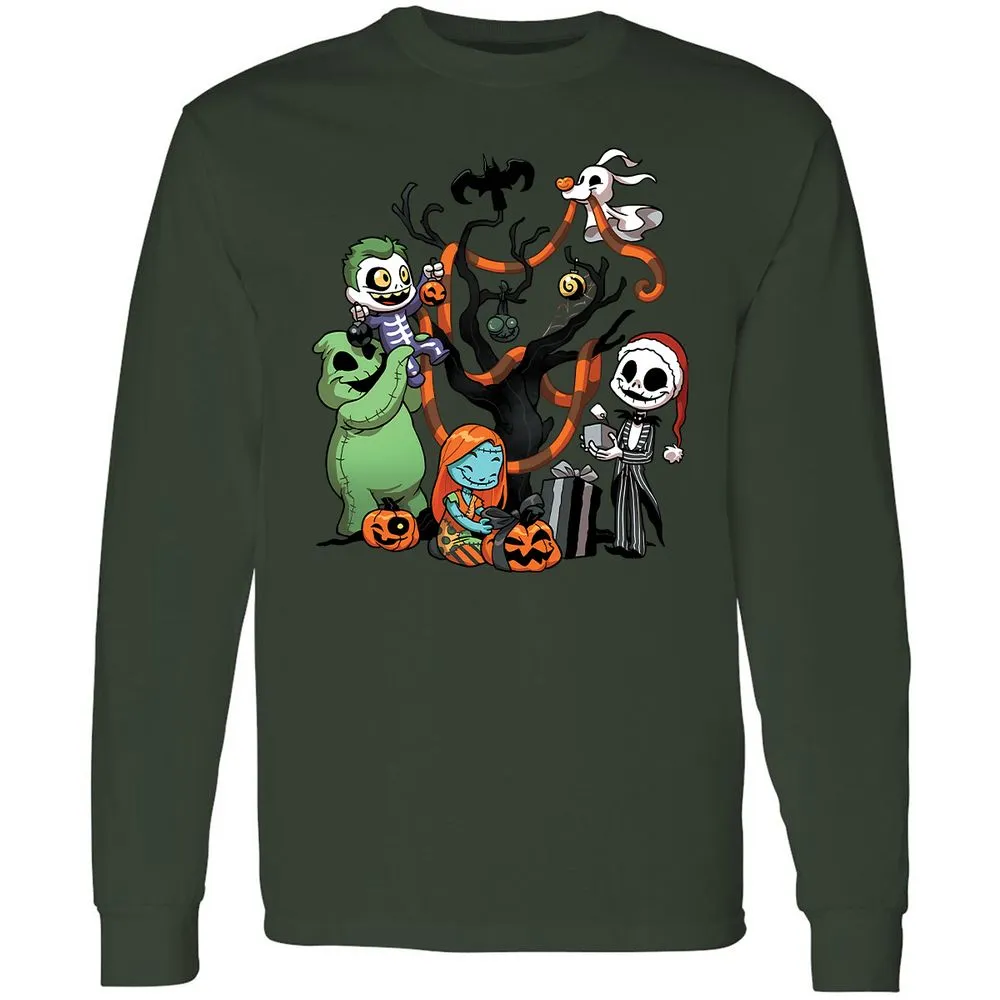 Long Sleeve T-Shirt - UYBMAYVA - Forest Green - 8