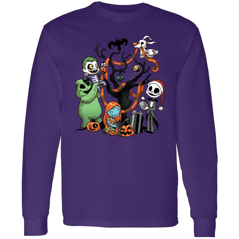 Long Sleeve T-Shirt - UYBMAYVA - Purple - 13