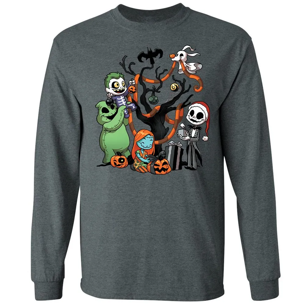 Long Sleeve T-Shirt - UYBMAYVA - Dark Heather - 15