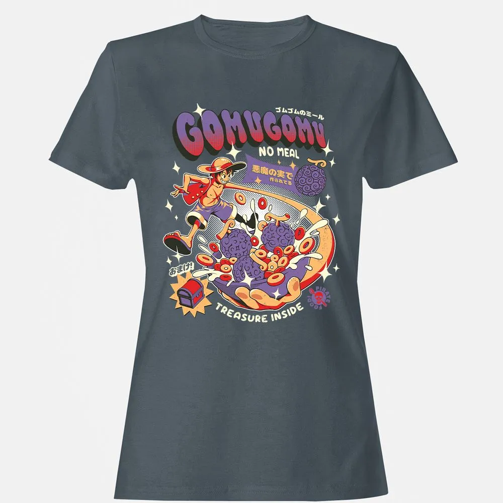 Women's T-Shirt - Q14D5ZB1 - Charcoal - 3