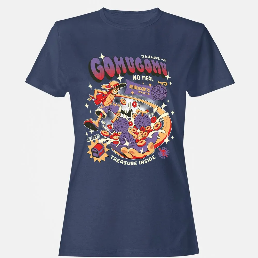 Women's T-Shirt - Q14D5ZB1 - Navy - 10