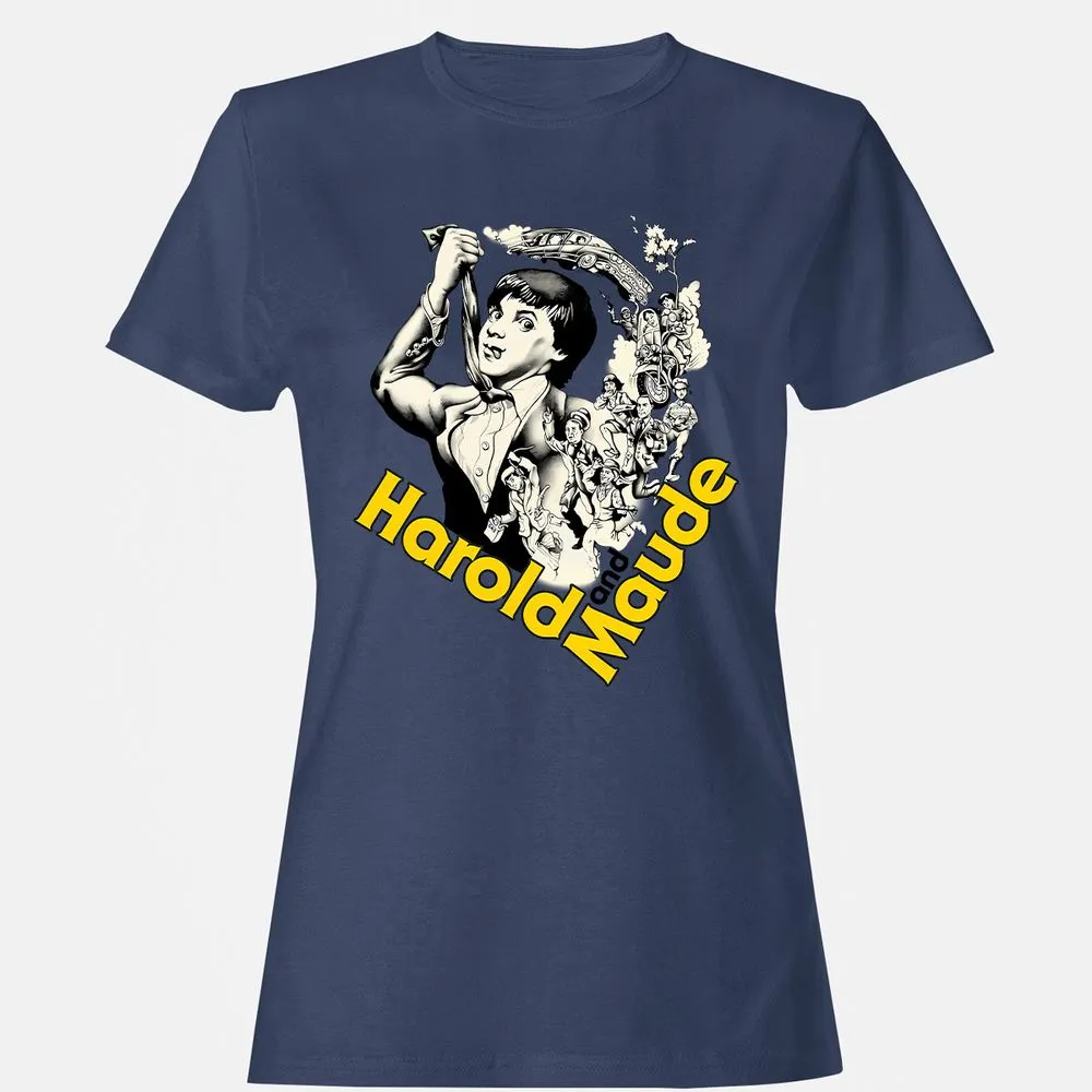 Women's T-Shirt - KFKLYUGH - Navy - 10