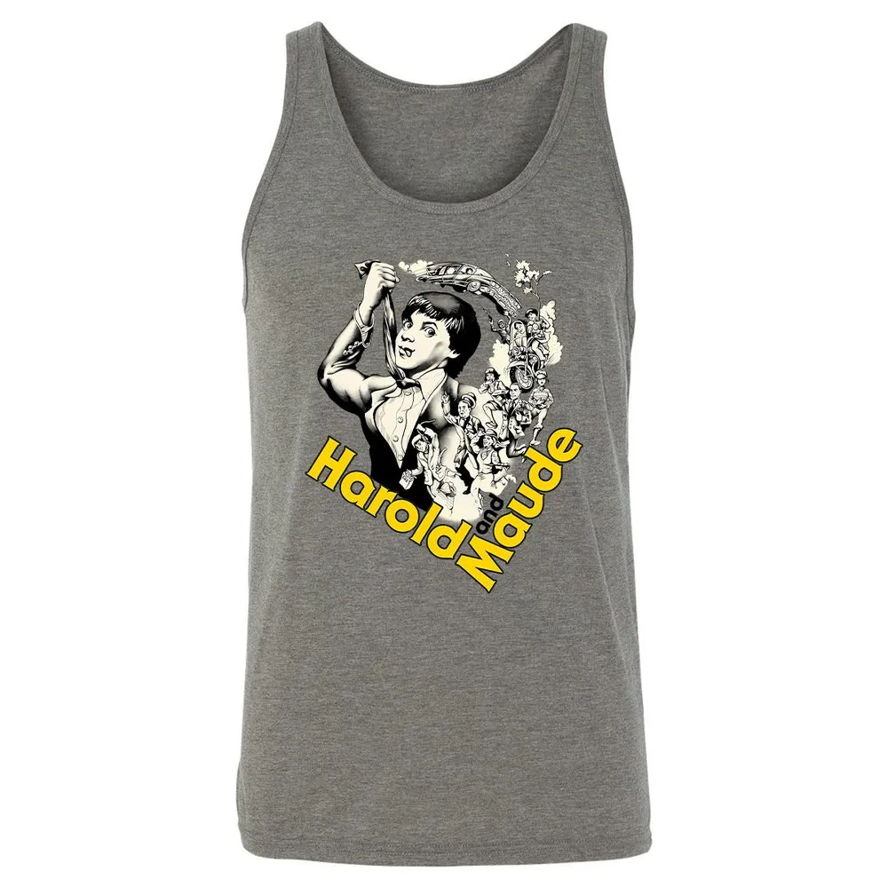 Unisex Jersey Tank - KGJK3NJC - Grey Triblend - 2