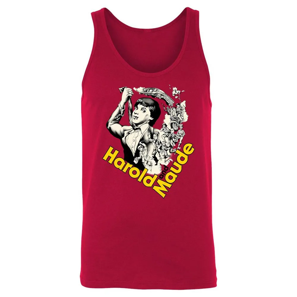 Unisex Jersey Tank - KGJK3NJC - Red - 11