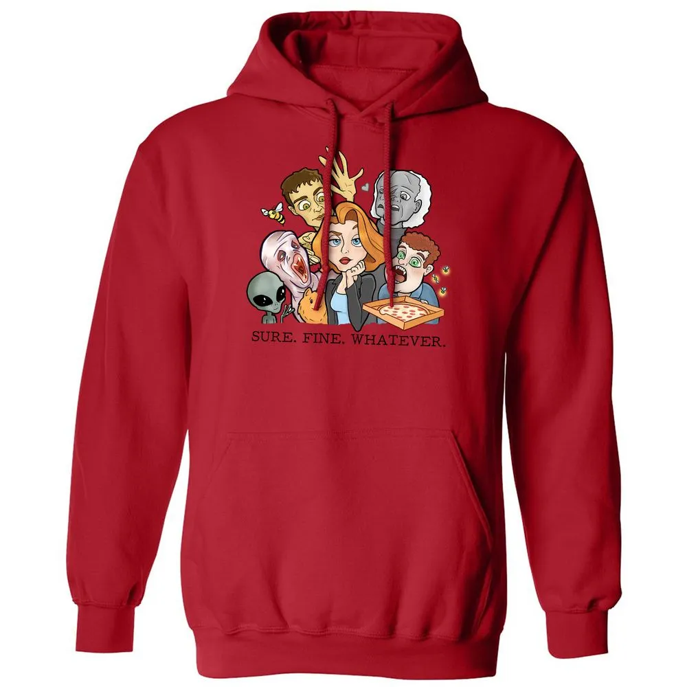 Classic Unisex Hoodie - PNW1Q3EN - Red - 5