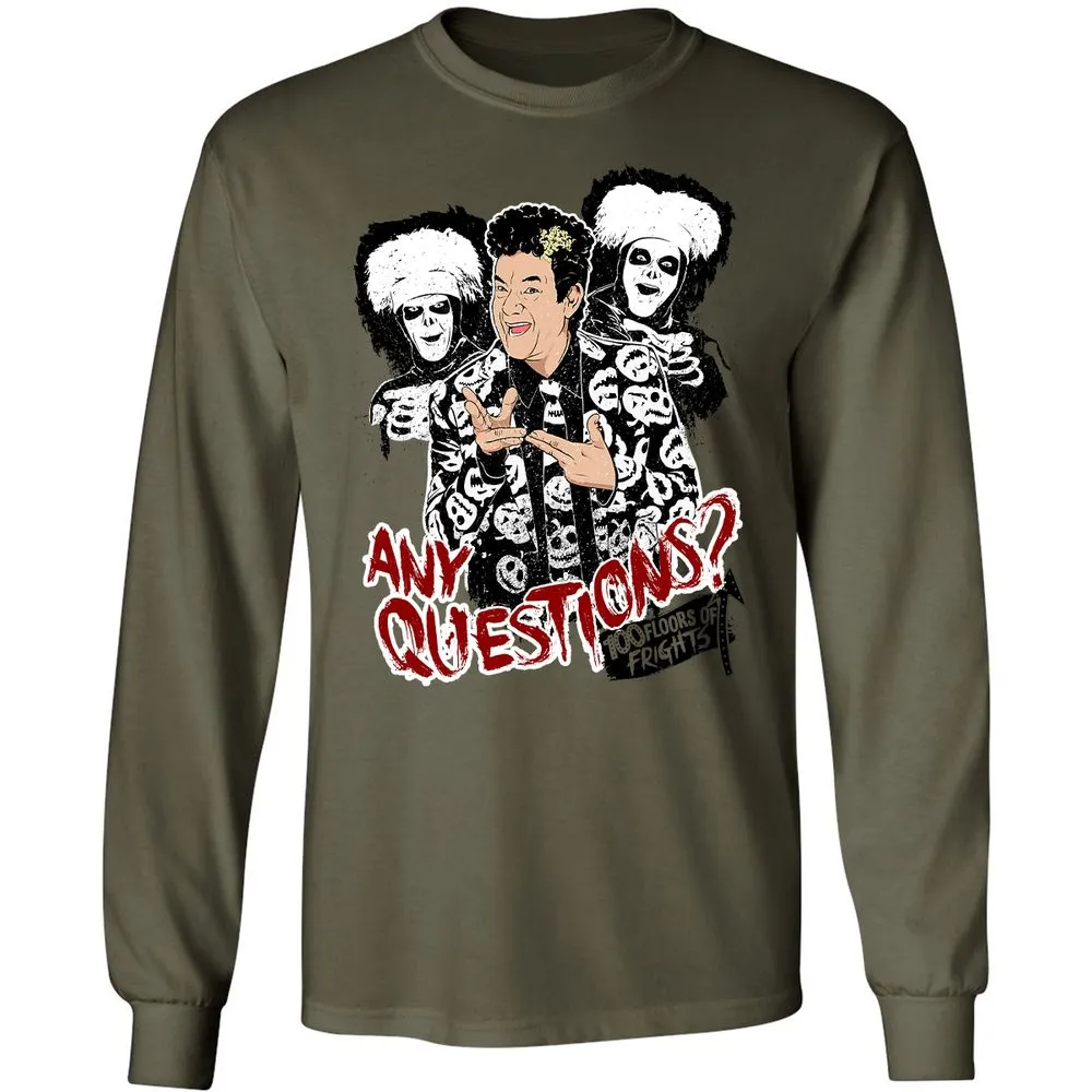 Long Sleeve T-Shirt - G7M4DX7V - Military Green - 7