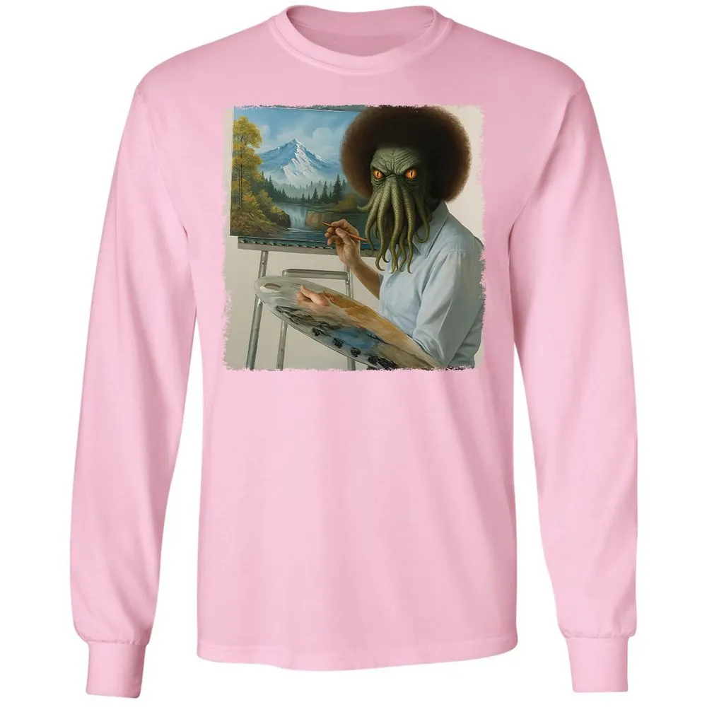Long Sleeve T-Shirt - WJ2Q7HXE - Light Pink - 3