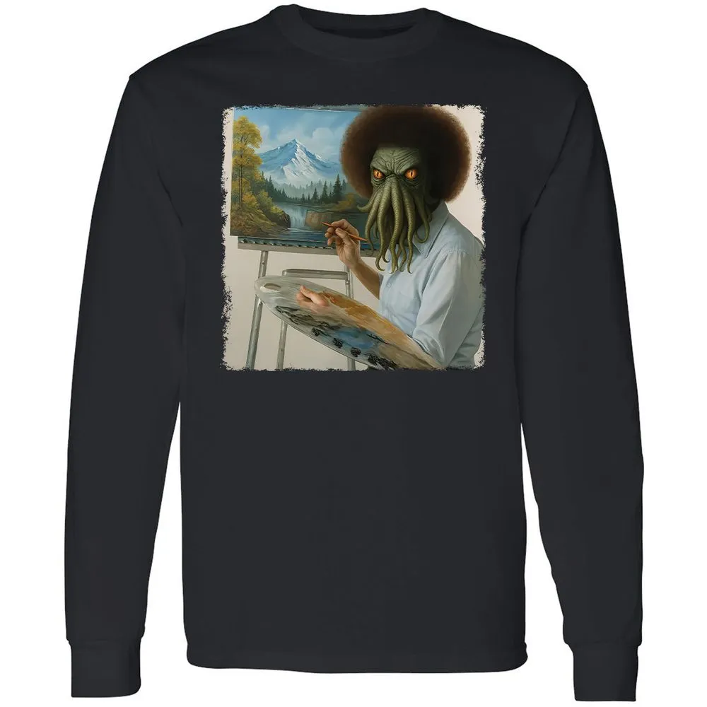 Long Sleeve T-Shirt - WJ2Q7HXE - Black - 16