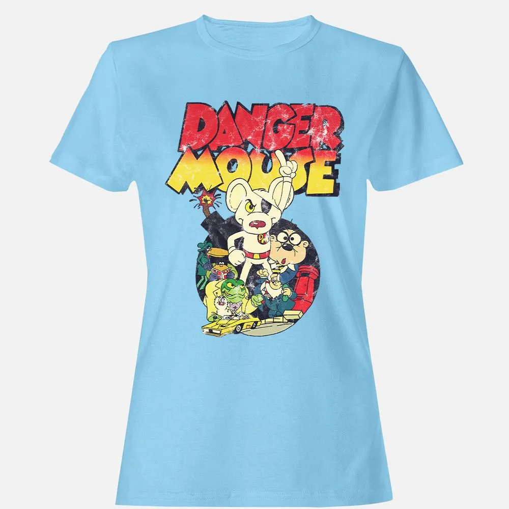 Women's T-Shirt - 8G2CDBSK - Light Blue - 8