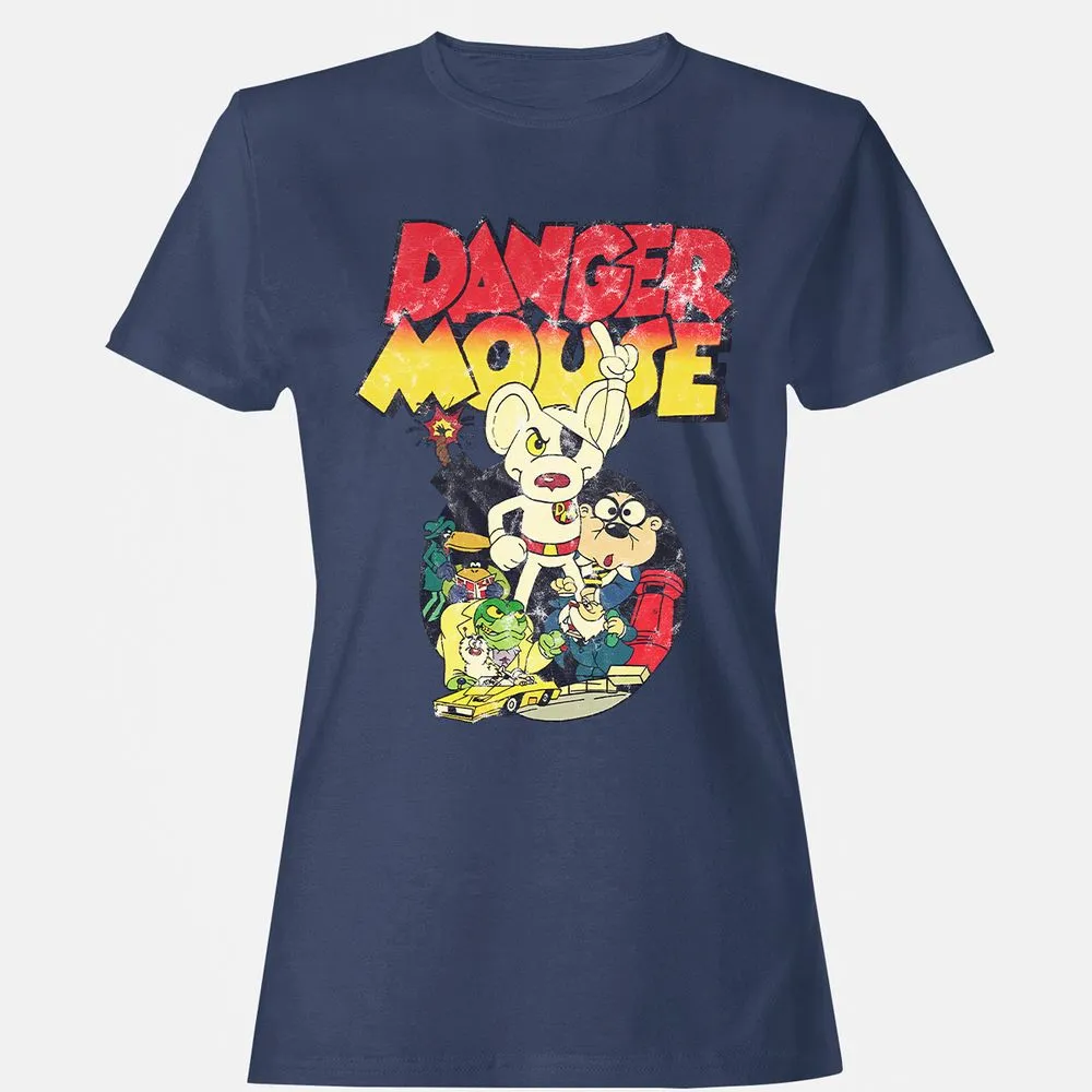 Women's T-Shirt - 8G2CDBSK - Navy - 10