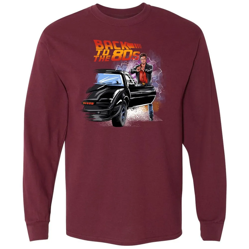 Long Sleeve T-Shirt - FLZG24Y5 - Maroon - 11