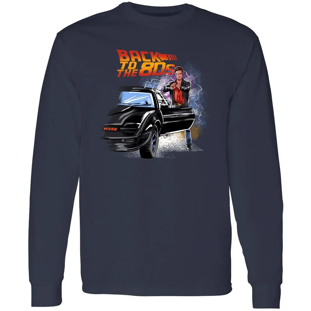 Long Sleeve T-Shirt - FLZG24Y5 - Navy - 2