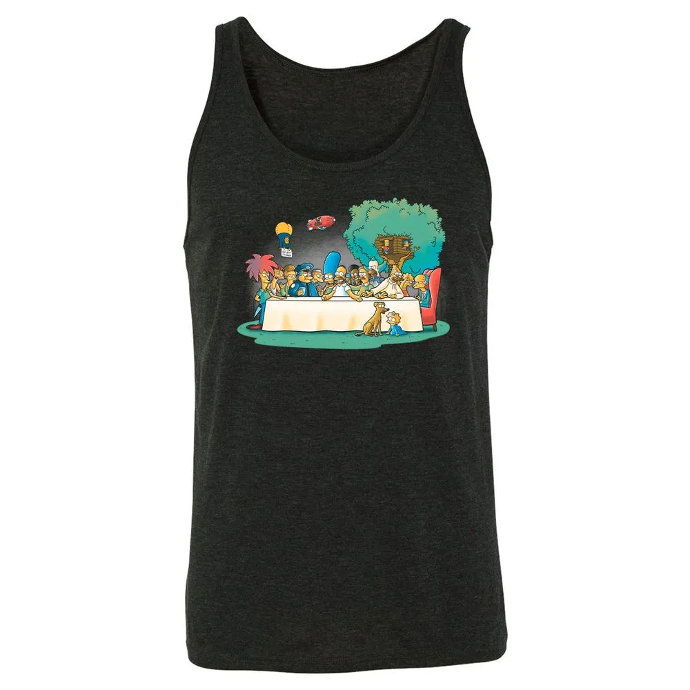 Unisex Jersey Tank - 8GVNZFN1 - Charcoal Black Triblend - 5