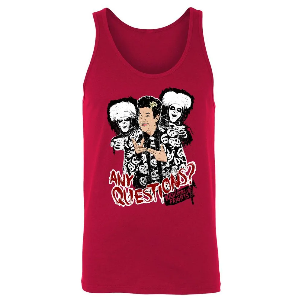 Unisex Jersey Tank - HJVNQQEE - Red - 11