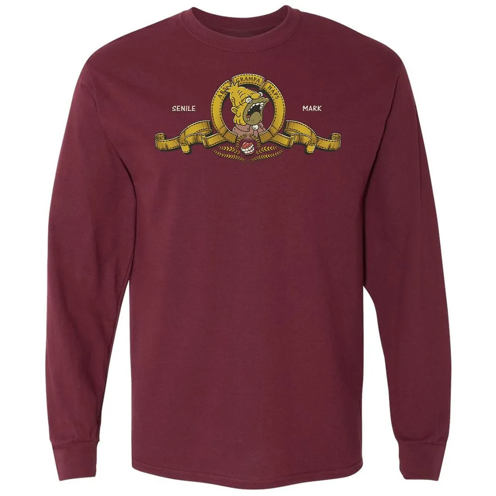 Long Sleeve T-Shirt - 49QG3HKY - Maroon - 11