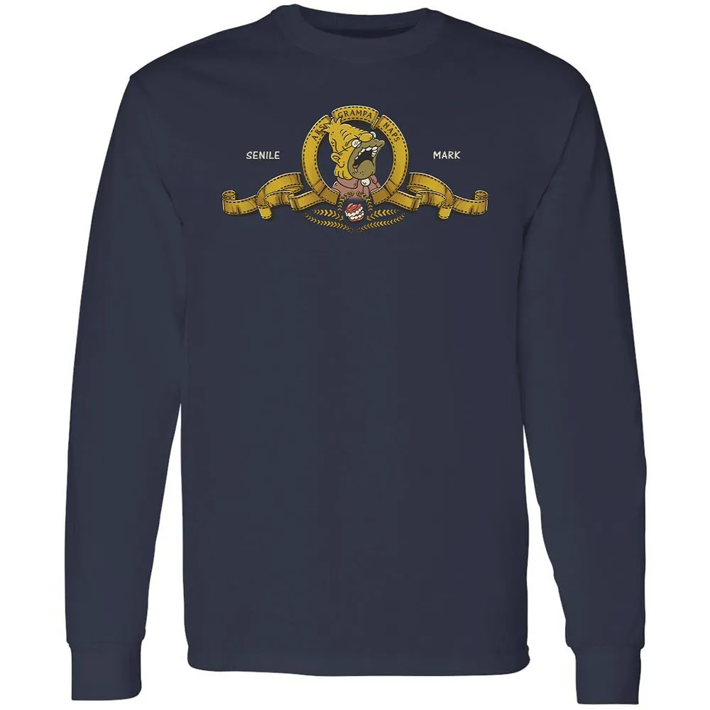 Long Sleeve T-Shirt - 49QG3HKY - Navy - 2