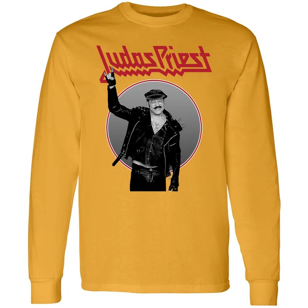 Long Sleeve T-Shirt - XKJ2PYTB - Gold - 9