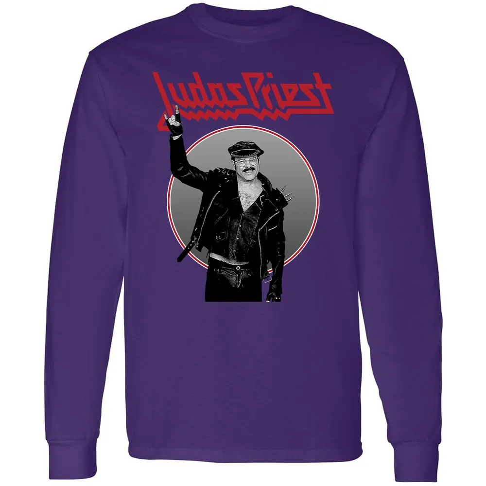 Long Sleeve T-Shirt - XKJ2PYTB - Purple - 13