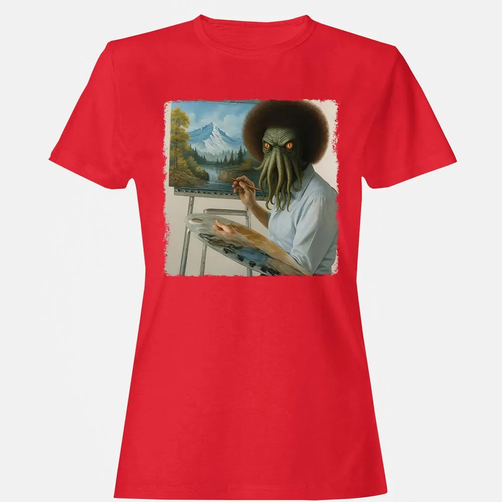 Women's T-Shirt - GK78FAKW - Red - 13