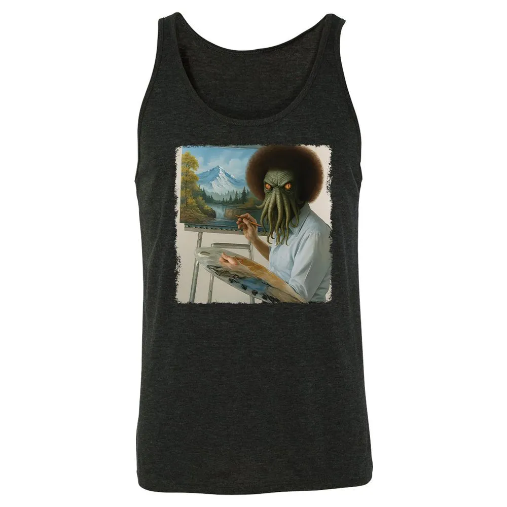 Unisex Jersey Tank - BER4WHYU - Charcoal Black Triblend - 5