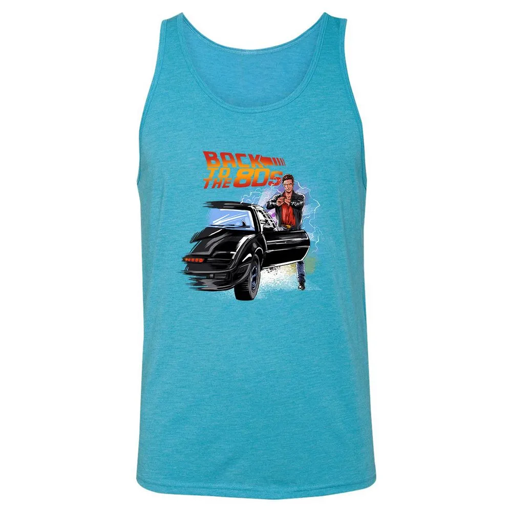 Unisex Jersey Tank - SERWN3GD - Aqua Triblend - 3