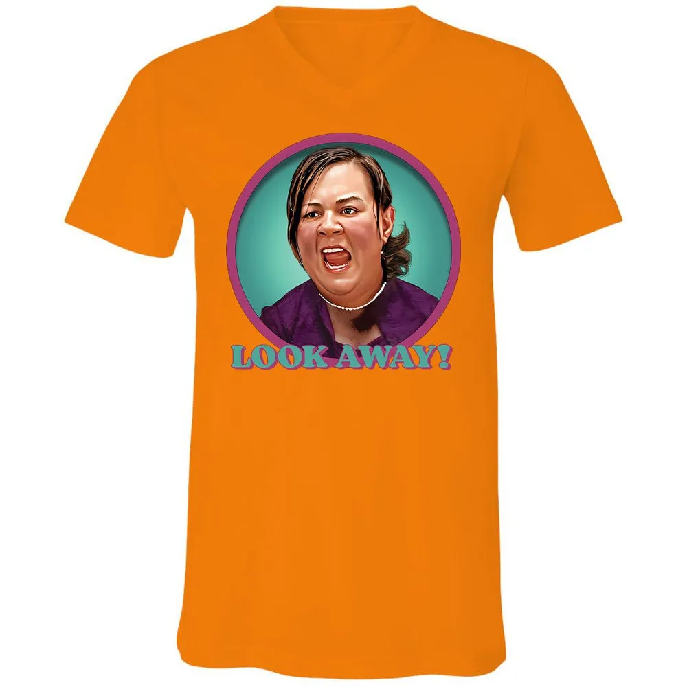 Unisex V-Neck T-Shirt - SGA3SPSC - Orange - 11
