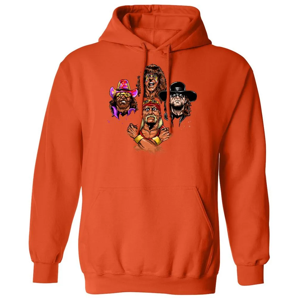 Classic Unisex Hoodie - Y69H1MHV - Orange - 10