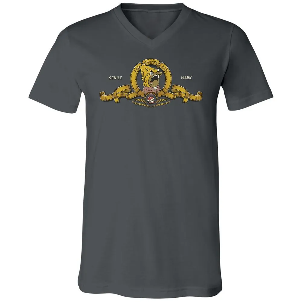 Unisex V-Neck T-Shirt - 25UAP1FJ - Asphalt - 12